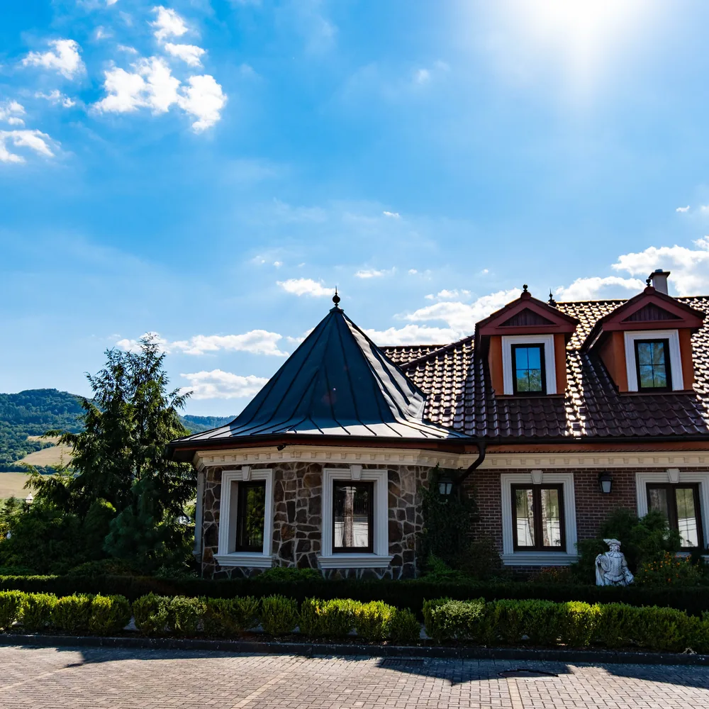 Budova penziónu Renesance Restaurant